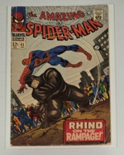 Amazing Spider-Man #43 (Marvel 1967) Mary Jane and Rhino App.  picture