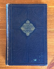 1929 University Guild Program Pi Omicron Sorority Constitution By-Laws  picture