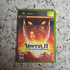 Xbox Game Unreal II 2 : The Awakening 2004 Complete in box w/ manual picture