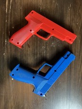 HAPP 96-0066-100 Arcade Optical Light Gun Red Blue Lot UNTESTED DAMAGED picture