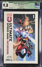 Ultimate Spider-Man Incursion #1 CGC 9.8 ERROR WITHOUT BLACK MARVE picture