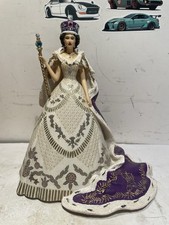 The Coronation of Queen Elizabeth II Figurine Hamilton Collection 2013 LE COA TS picture