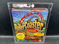 Roller Coaster Tycoon PC Big Box CD-ROM Game VGA 80+ FACTORY SEALED WATA picture