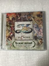 CD Ys Music History PSP Ys 7 NIHON FALCOM Ys Seven MUSIC HISTORY not sold in picture