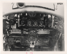 Leave At Run: WWI Army Cockpit Panel Photo, 8x10, Featuring Type C Altimeter picture