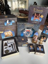 Huge Lot of 15+ Fontanini Heirloom Nativity Village Buildings And Characters picture