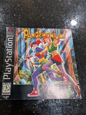 Sony PlayStation Pandemonium Manual Crystal Dynamics picture
