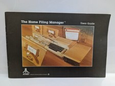 The Home Filing Manager -manual only- Atari 400/800/XL/XE/XEGS picture