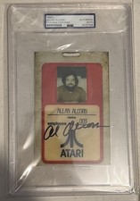 Allan Alcorn Atari #3 Employee PSA/DNA Authenticated Autographed Signed 8 Print picture