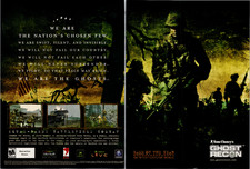Tom Clancy's Ghost Recon 2004 Promo Print Poster Xbox GameCube Ubisoft picture