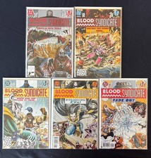 Blood Syndicate Comic Lot (Issues 5-9) VF+ Condition picture