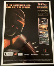 Ratchet: Deadlocked on PS2 - Vintage Original Gaming Print Ad / Wall Art - CLEAN picture