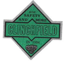 Clinchfield Coal Mining Sticker Vintage, New 1984 4