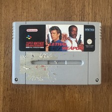 Lethal Weapon Super Nintendo SNES PAL Version Game Cartridge 1992 Ocean picture