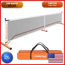 Pickletech 4.0 Slim Version Pickleball Net Portable Outdoor 22 Ft Pickleball picture