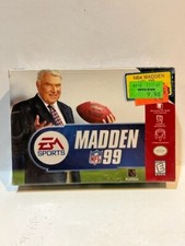 Madden NFL 99 (Nintendo 64, 1998) BRAND NEW SEALED picture
