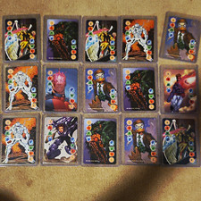 Fleer Marvel OverPower Trading Card Lot of 12 - Archangel, Bishop, Howard Duck picture