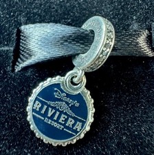Disney’s Riviera Resort Pandora Charm DVC Double Sided Dangle NEW picture