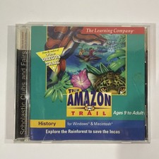 The Amazon Trail Like Oregon Trail Microsoft Windows 3.1/95/98 & Macintosh Game picture