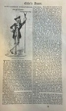 1873 London Haymarket illustrated picture