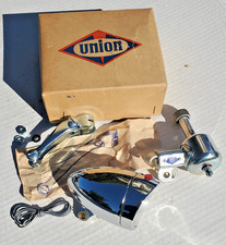 NOS Union Generator Bullet Head Light Bicycle Vtg 1930's 40's Schwinn Elgin picture