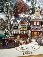 Vintage Lemax Penelope’s Toy Shoppe 2002 With Box Winter Glen By Dillard’s picture