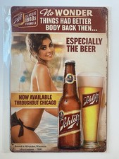 Schlitz Beer Malt Liquor Metal Sign - Classic 1960’s Formula picture