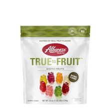 True to Fruit Gummy Candy 25 Ounce Pack Exotic Fruity Snack Allergy Friendly picture