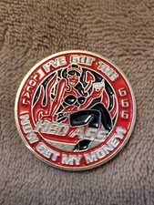 IBEW Local 666 Challenge Coin Richmond Virginia Devil Road Whore Red Ass picture