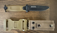 Gerber StrongArm Fixed Blade Knife Plain Edge Coyote Brown Survival Tactical picture