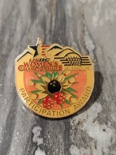 Bowling USBC Women's Championships Reno NV 2009 Participation Award Lapel Pin picture