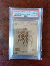 2023 UD Blizzard Legacy Huntress Crests Of War Bamboo Psa 10 picture