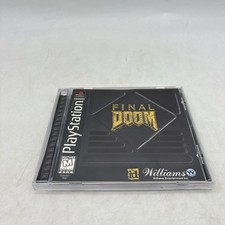 Final Doom PS1 PlayStation 1 Complete w/ Manual CIB Tested picture