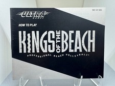 ORIGINAL Nintendo NES KING of the BEACH Instruction Booklet Manual Book Only picture
