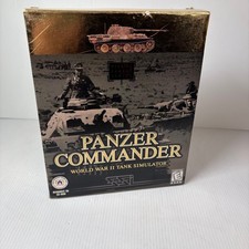 Panzer Commander Windows 95 Big Box PC Video Game WWII Tank Simulator picture