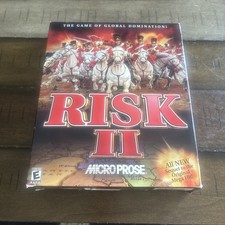Risk II / 2 PC Game Windows Micro Prose NEW Original Unopened Sealed Box picture