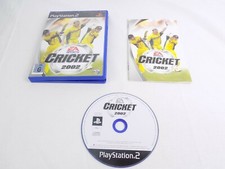 Mint Disc Playstation 2 Ps2 Cricket 2002 02 - Inc Manual picture