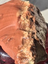 A Nice Chunk Of Red Chert Rough Specimen Ready For Collect Or Lapidary picture