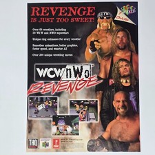 WCW NWO Revenge Nintendo 64 N64 Too Sweet Print Ad/Poster Promo Art picture