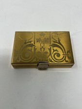 Vintage Elgin American Music Powder Makeup Mirror Compact picture