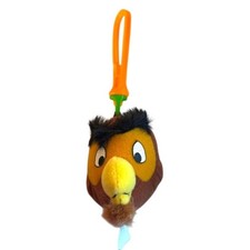 NWOT-VTG 1999 McDonald’s Disney Winnie the Pooh Owl Plush Backpack Clip Keychain picture