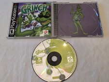 The Grinch PlayStation 1 PS1 CIB w/ Manual Reg Card Tested Cleaned Working picture