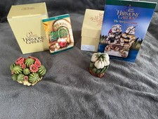 Harmony Kingdom Snow Drop  & Cactus Byron's Harmony Garden Box Figurines - set 2 picture