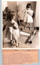 Girl with artificial legs (1958) ❤️ Vintage Collectable Press Photo 1062K picture