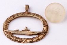 U10 1940-43 Submariner's pendant Navy U-boat WWII Submarine WW2 Marine Military picture