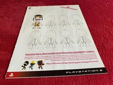 PAD67 2 PAGE GAME ADVERT 12X18 SACKBOY picture