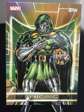 2026 Topps Marvel Neon - Doctor Doom #36 Gold /50 picture