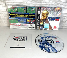 World Cup 98 (Sony PlayStation 1, 1998) PS1 CIB W/ Reg Card picture