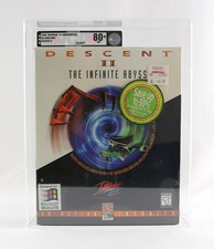 VGA 80+ SEALED 1996 DESCENT II 2 The Infinite Abyss Interplay Big Box PC picture