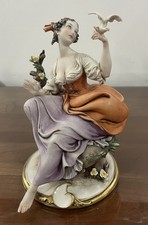 DEFECTIVE 1959 ITALIAN CAPODIMONTE GIUSEPPE CAPPE CALLE WORKS OF ART POR G3D picture